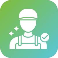 Vetted Professionals Vector Icon Style