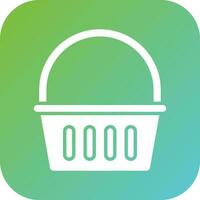 Shopping Basket Vector Icon Style