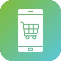 Online Shop-Store Vector Icon Style