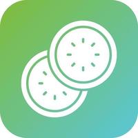 Cucumber Vector Icon Style