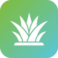 Aloe Vera Vector Icon Style