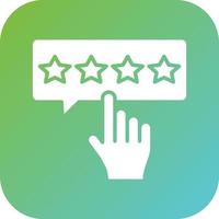 Please Rate Vector Icon Style