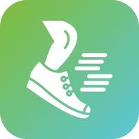 Jogging Vector Icon Style