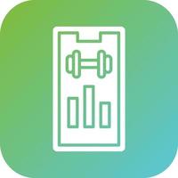 Statistics Vector Icon Style