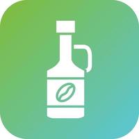 Coffee Syrup Vector Icon Style