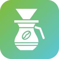 Coffee Filter Vector Icon Style