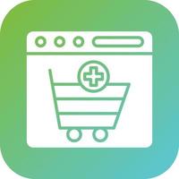 Add to Cart Vector Icon Style