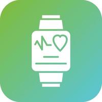 Fitness Tracker Vector Icon Style