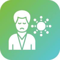 Autoimmune Reaction Vector Icon Style