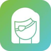 Eye Patch Vector Icon Style