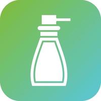 Wash Bottle Vector Icon Style