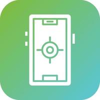 GPS Fixed Vector Icon Style