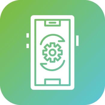 ajuste sistema vector icono estilo