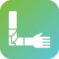 Elbow Guards Vector Icon Style