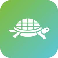 Sea Turtle Vector Icon Style