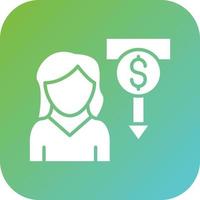 Passive Income Vector Icon Style