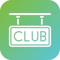 Club Vector Icon Style