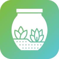 Terrarium Vector Icon Style