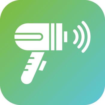 Barcode Reader Vector Icon Style