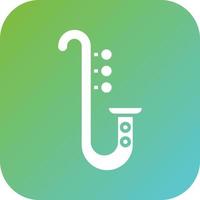 Saxophone Vector Icon Style