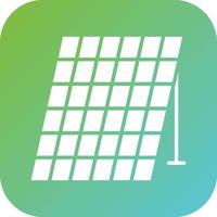 Solar panel Vector Icon Style