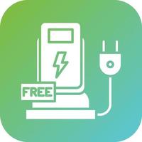 Free Charging Vector Icon Style