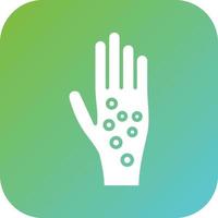 Rash Vector Icon Style
