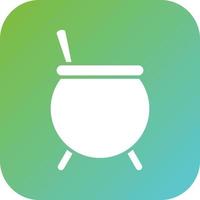 Cauldron Vector Icon Style