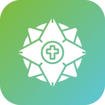 Crown Of Thornes Vector Icon Style