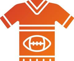 Rugby Uniform Vector Icon Style