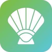 Clam Vector Icon Style