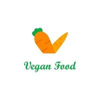 Healthy Food Logo Design Template Vector