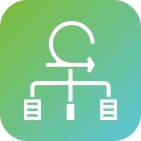 Agile Framework Vector Icon Style