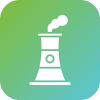 Pollution Vector Icon Style