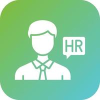 Human Resources Vector Icon Style