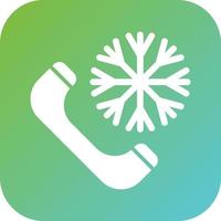 Cold Calling Vector Icon Style