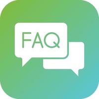 Faq Vector Icon Style