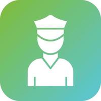 Gate Keeper Vector Icon Style