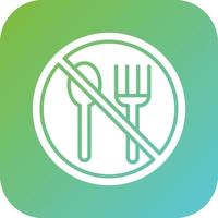 Hunger Strike Vector Icon Style
