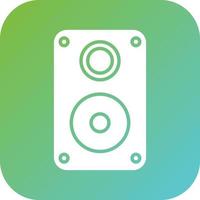 Sound System Vector Icon Style