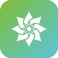 Amaryllis Vector Icon Style