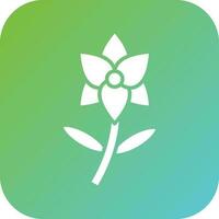 Orchid Vector Icon Style