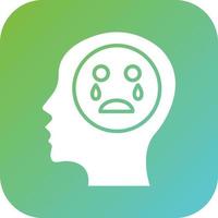 Grief Vector Icon Style