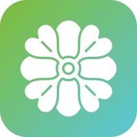 Anemone Vector Icon Style