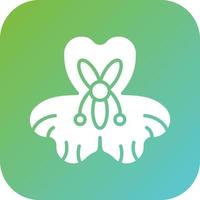 Alstroemeria Vector Icon Style