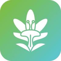 Crocus Vector Icon Style