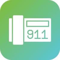 911 Vector Icon Style