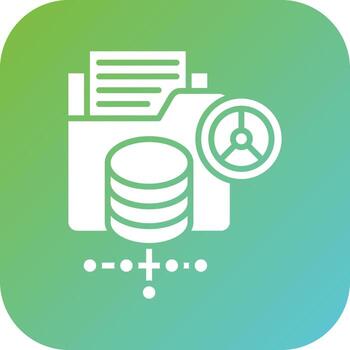 datos controlador vector icono estilo