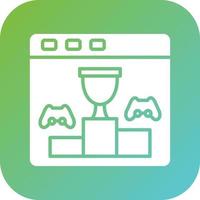 Game Tournament Vector Icon Style