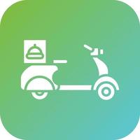 Food Delivery Vector Icon Style